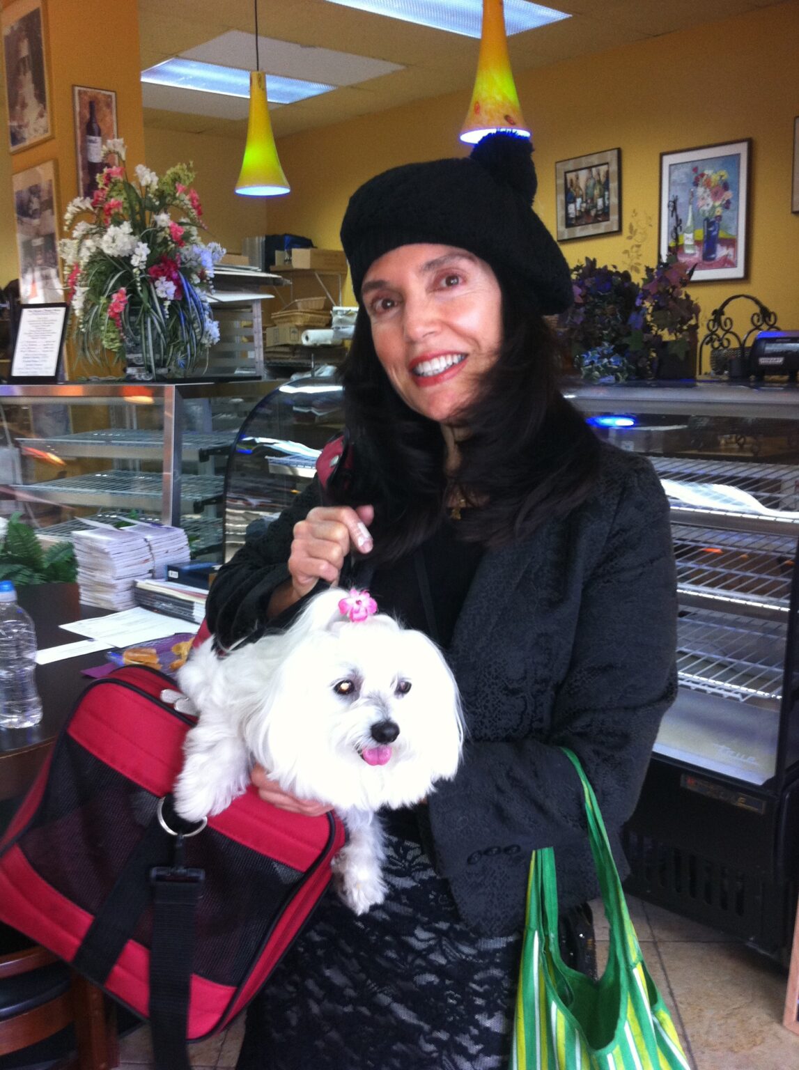 Sandra and Snowball